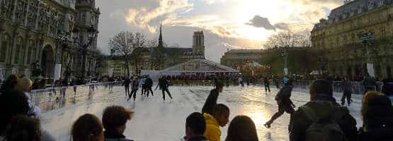 patinoire esplanade de la liberation paris